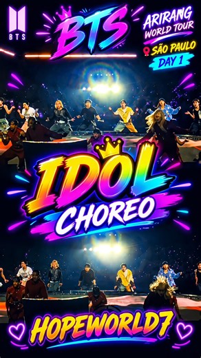 BTS’ Epic “IDOL” Stage at São Paulo D-1 Concert!🤯🔥