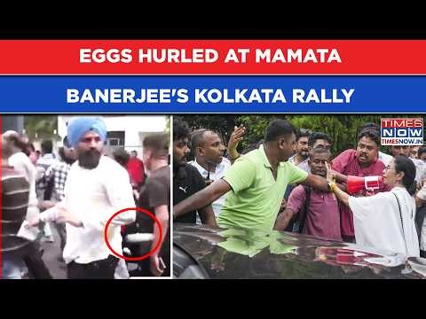 Mamata Banerjee-Led Rally Turns Chaotic After Eggs Are Thrown, 'Chor, Chor' Chants Ring Out