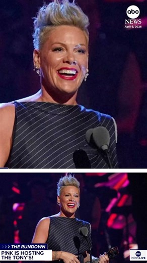 Pop icon Pink is set to host the 79th annual Tony Awards