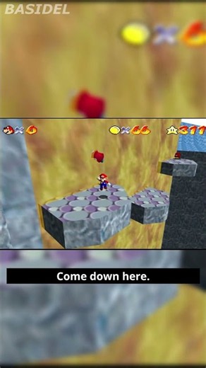 Mario 64 Waterfall Star Was a Mistake 😳 #shorts #supermario