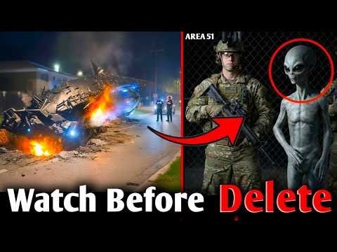 Terrifying Alien UFO Encounters Near Area 51 – Real Footage Caught on Camera!