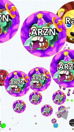 Clash Mode ON! 🫡 Agar.io Mobile! #agariomobile #agario