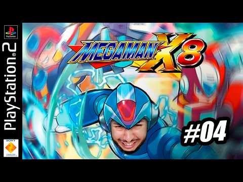 Jogando Mega Man X8 Pela primeira vez até zerar #04 #KaRetrato