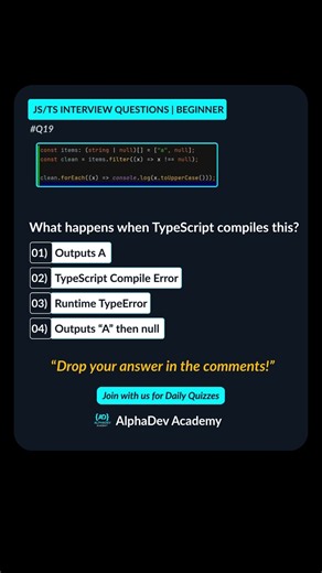 JavaScript Interview questions #19
