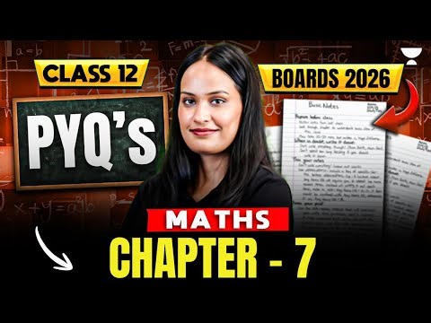 Class 12 Maths | Chapter 7 – Integrals | Important PYQs | Boards 2026 | Shivani Ma’am