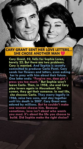 CARY GRANT SENT HER LOVE LETTERS… SHE CHOSE ANOTHER MAN 💔