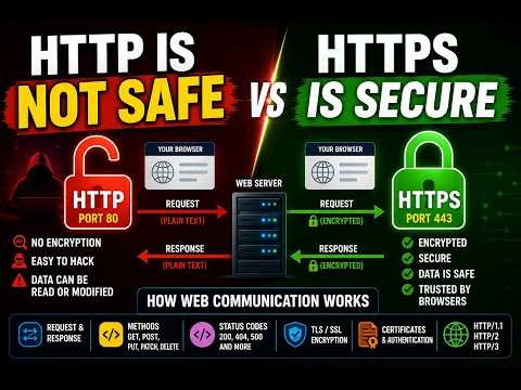 HTTP vs HTTPS Explained: How Secure Web Communication Really Works