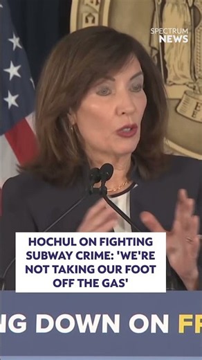 Hochul on fighting subway crime: 'We're not taking our foot off the gas'