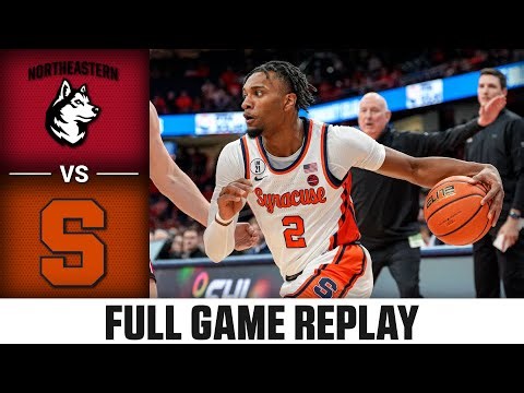 Northeastern vs. Syracuse Full Game Replay | 2025-26 ACC Men's Basketball