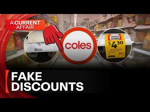 Landmark Federal Court ruling finds Coles misled shoppers with fake discounts | A Current Affair