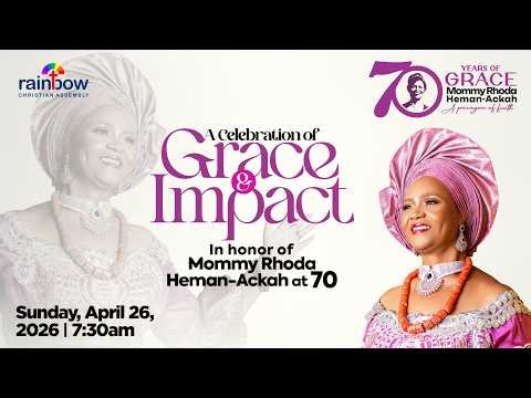 SUNDAY SERVICE || APST. DAVE & PST. RHODA HEMAN-ACKAH || 26TH APRIL 2026.