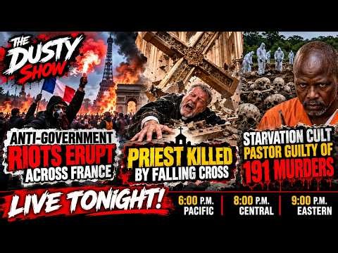 The Socialist Revolution Heats Up In France/Priest Killed By Cross/191 Dead In Starvation Cult