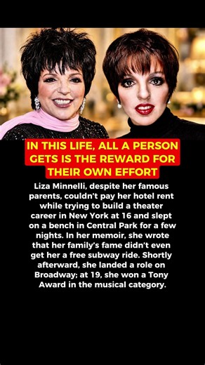 Liza Minnelli: “My Family’s Fame Didn’t Even Get Me a Free Subway Ride”