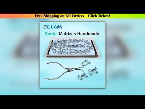 ELIJAH Dental Automatic Rectangular Molding Pieces Sectional Contoured Matrices Clip Holder Clamps