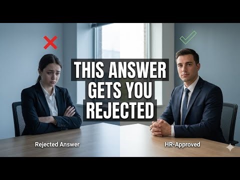 Tell Me About a Time You Failed — The Answer That Gets You Rejected #interview