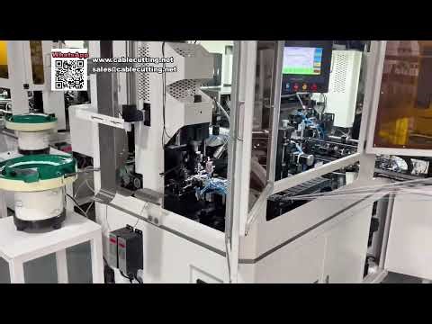 Double Head Housing Insertion Machine for OD1 0 8 Pin Ultra Soft Wire Processing