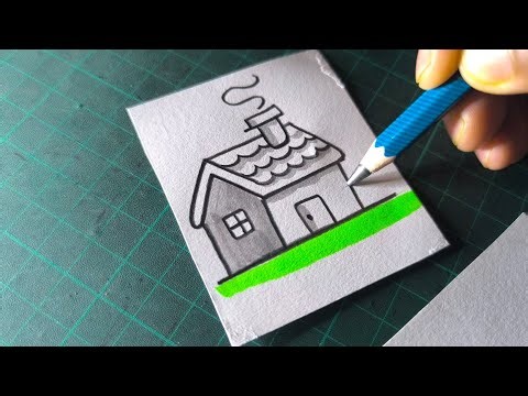 "Unlock Your Inner Artist: Easy Step-by-Step Guide to Drawing a Stunning House!"