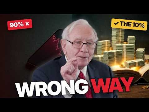 Warren Buffett: 90% of People Invest the Wrong Way