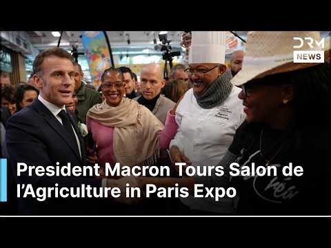 FULL VISIT: France's Macron Visits Stands at Paris Agricultural Fair Opening Ceremony 2026 | AC1G