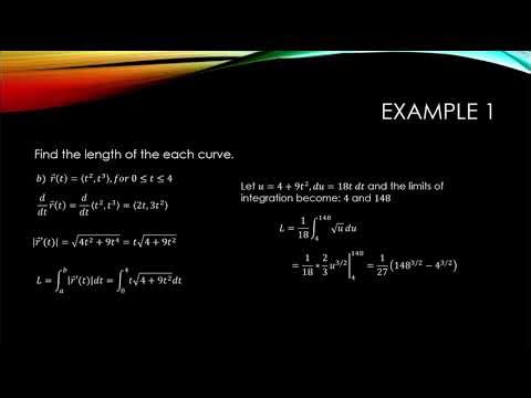 Math A253 C2S4L1 Arc Length of a Curve in 3D