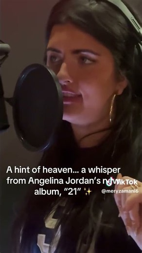 BRAND NEW: Angelina Jordan recording her new album "21" #angelinajordan #reaction #new #viral #love