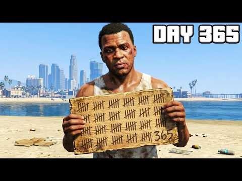 I Spent 365 Days in REALISTIC GTA 5