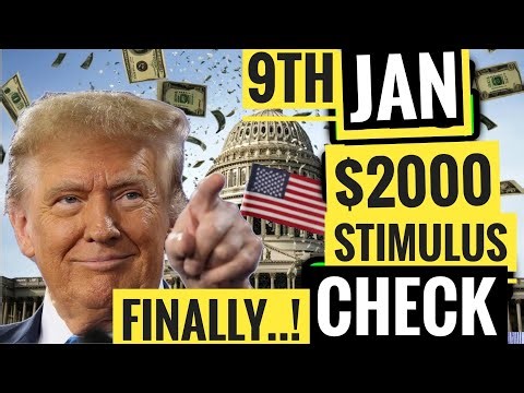 🎉JANUARY 9TH BREAKING🔥YES When $2000+📈IRS 4th Stimulus Check Coming?💰Social Security SSI,SSDI,VA?✅