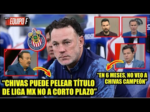 CHIVAS debe esperar TRES TORNEOS para que MADURE proyecto MILITO y sea CAMPEÓN de LIGA MX | Equipo F