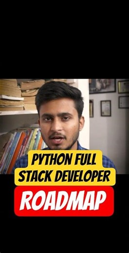 The Ultimate Full Stack Python Roadmap 2026 🐍🗺️ #shorts #python