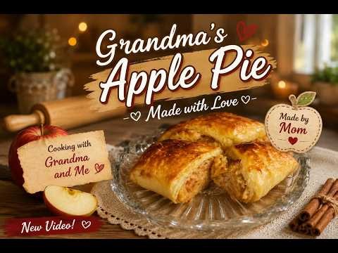 Grandma’s Apple Pie Recipe! 🍎🥧