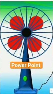How to Make Fan Design in PowerPoint 🔥 #shorts #powerpoint #tablefan #officeguide
