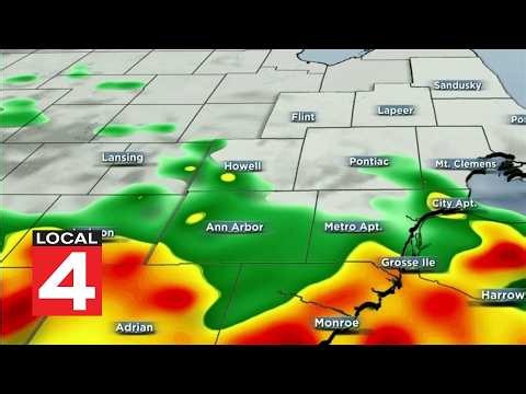 Metro Detroit weather forecast Oct. 12, 2026 -- Noon Update