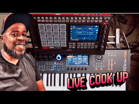 MPC Live 3 & Yamaha MODX M6 Cook Up