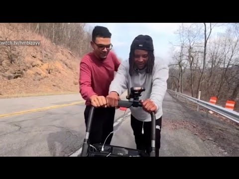 Twitch streamer hit by car during livestream