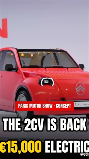 CITROËN 2CV IS BACK — A €15,000 EV REBORN FROM 1948! 🔥