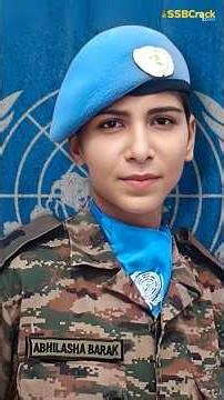 Major Abhilasha Barak Wins Prestigious UN Award