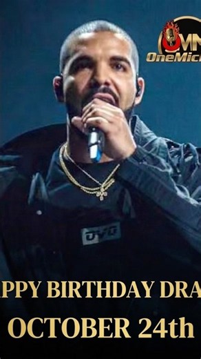 🎙️🔥 Happy Birthday Singer, Producer, Actor Drake on October 24th ‼️