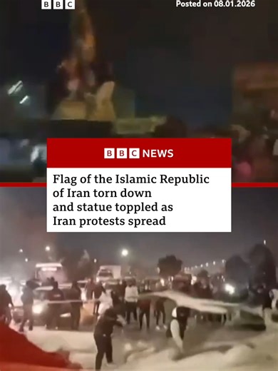 Demonstrations have spread to 111 cities and towns across all 31 provinces, according to the US-based Human Rights Activists News Agency. #Iran #Protests #MiddleEast #News #BBCNews