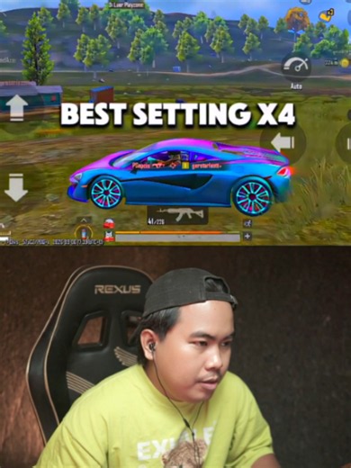 PUBG Mobile X4 Sensitivity Settings (Code 28642975)