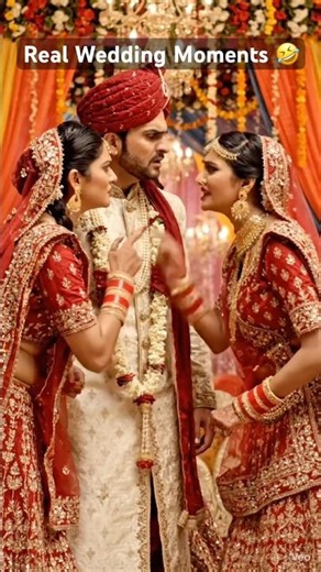 “When Bride Gets Angry on Groom 😅 | Wedding Funny Moment| Short |ytshorts|”