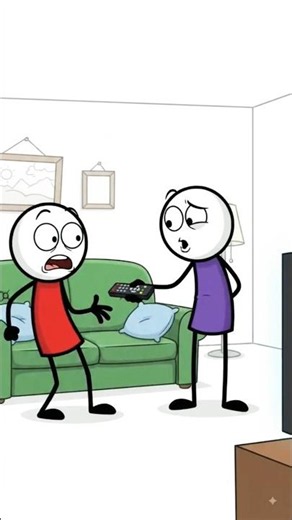 😂 TV Remote Prank! “Come Back Here!” 🤣📺 #Shorts