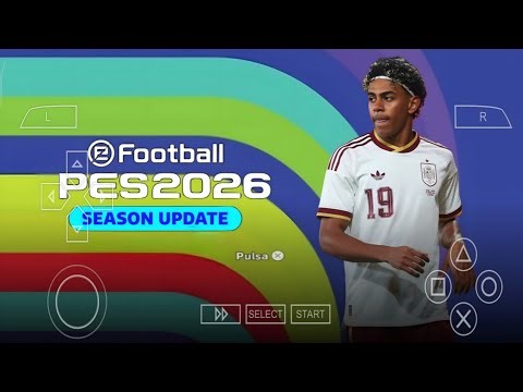 eFootball 2026 PPSSPP ORIGINAL ISO DOWNLOAD PES 2026 PSP FULL KITS 26 & TRANSFERS 4K GRAPHICS
