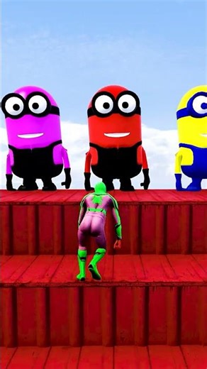 GTA 5 Epic Water Ragdolls | Spider-Man Jumps / Fails ep.15985 #shorts