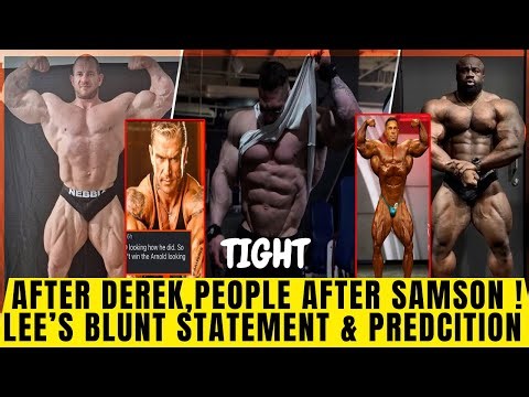 Lee supports Nick & Takes a Jab at Derek + People after Samson's Biceps Now + Krizo starts Prep