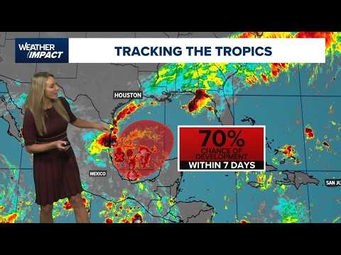 Tropical update: What to know about the spot in the southern Gulf with a 70% chance for development