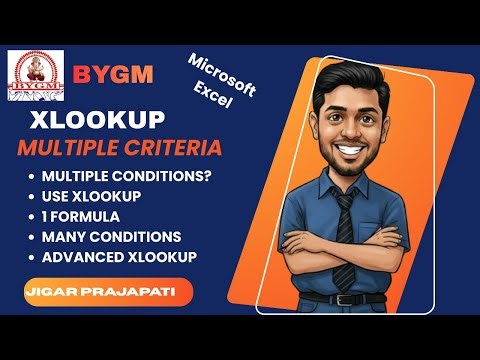 Microsoft XLOOKUP with MULTIPLE CRITERIA