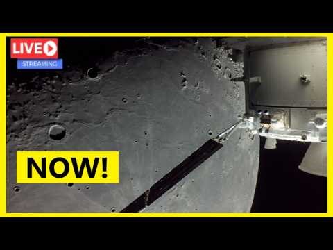 NASA Artemis II LIVE Moon From Orbit