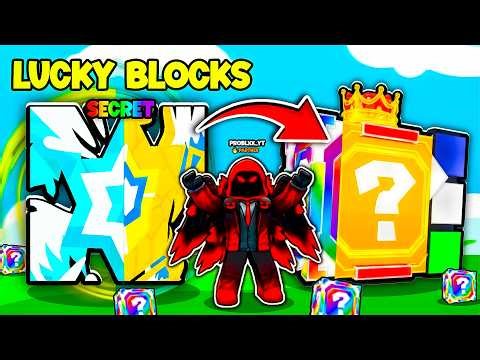 I Opened Secret Lucky Blocks in Clicking Simulator Ultimate Roblox! ❓
