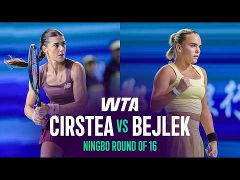 Sorana Cirstea vs. Sara Bejlek | 2026 Ningbo Round of 16 | WTA Match Highlights