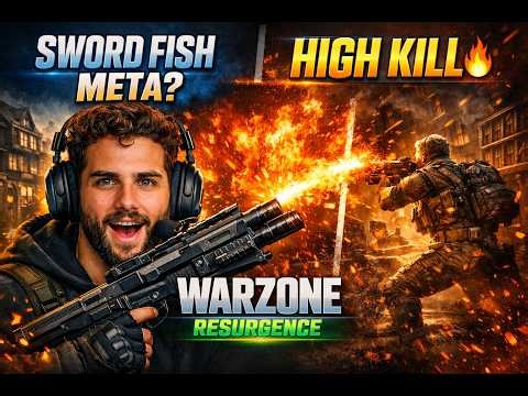 WARZONE LIVE 🔴 Resurgence Casual | Swordfish A1 Loadout 🔥 High Kill Gameplay